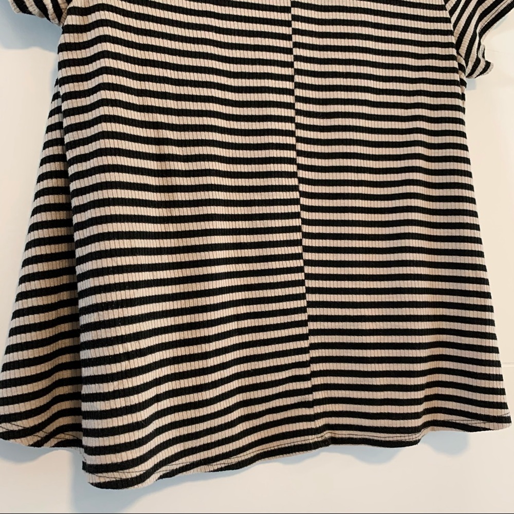 Pink Rose | Striped Tee Shirt - Picture 9 of 10